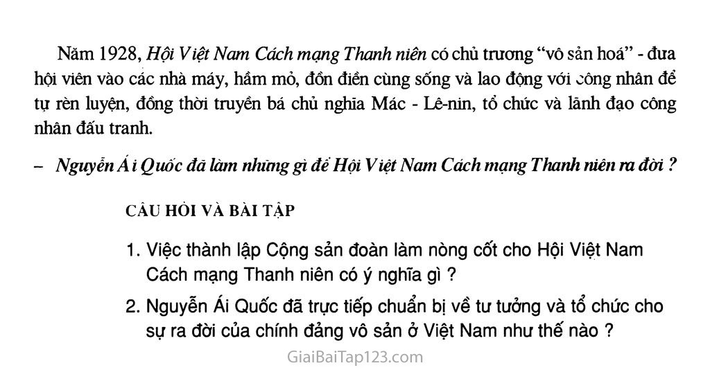 Bài 16 - Hoạt động của Nguyễn Ái Quốc ở nước ngoài trong những năm 1919 - 1925 trang 4