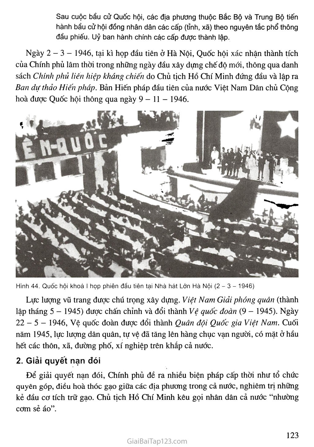 Bài 17. Nước Việt Nam Dân chủ Cộng hoà từ sau ngày 2-9-1945 đến trước ngày 19 - 12 - 1946 trang 3