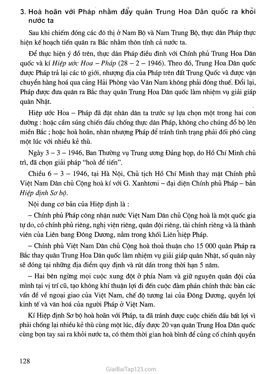 Bài 17. Nước Việt Nam Dân chủ Cộng hoà từ sau ngày 2-9-1945 đến trước ngày 19 - 12 - 1946 trang 8