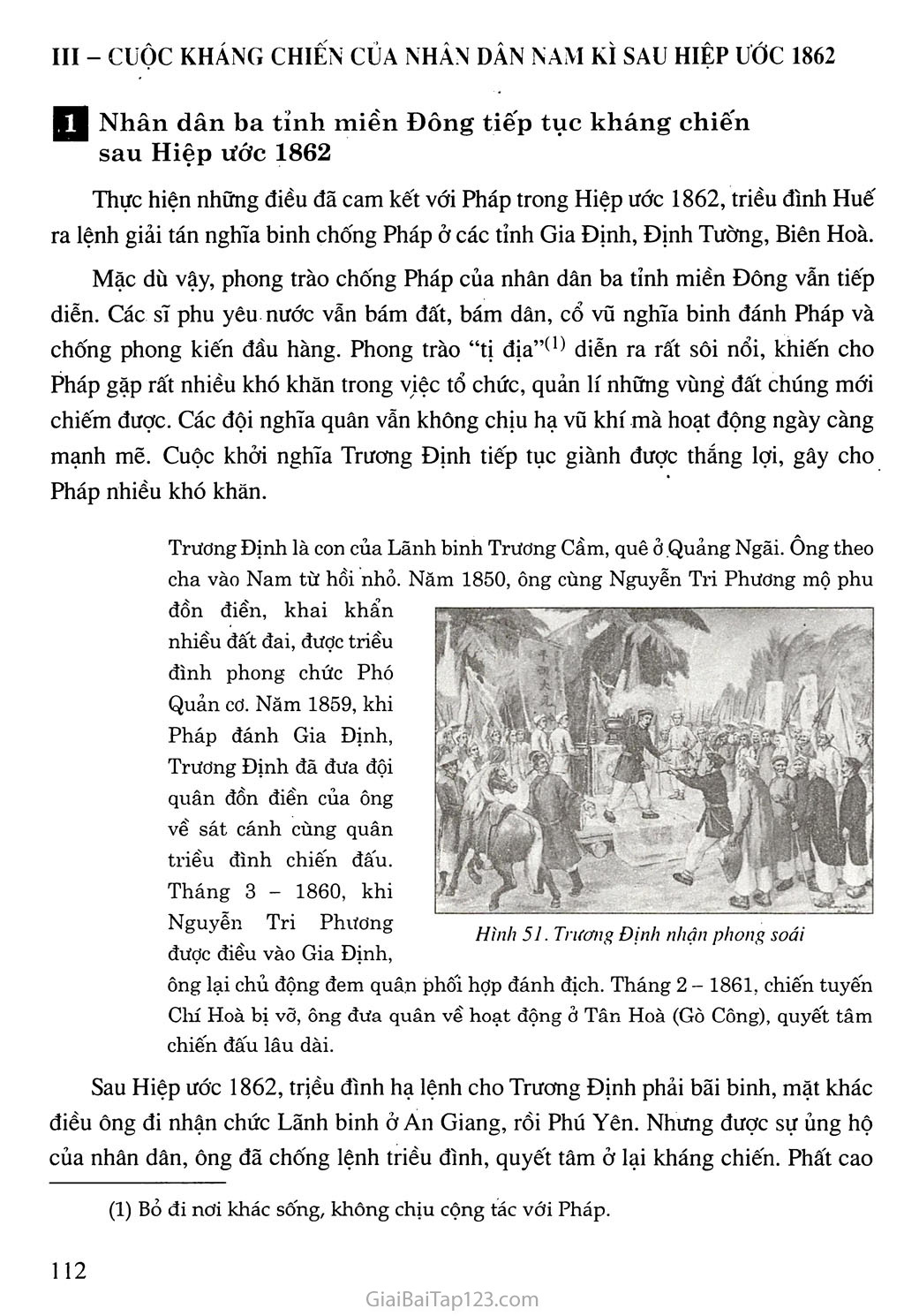 Bài 19. Nhân dân Việt Nam kháng chiến chống Pháp xâm lược (Từ năm 1858 đến trước năm 1873) trang 7