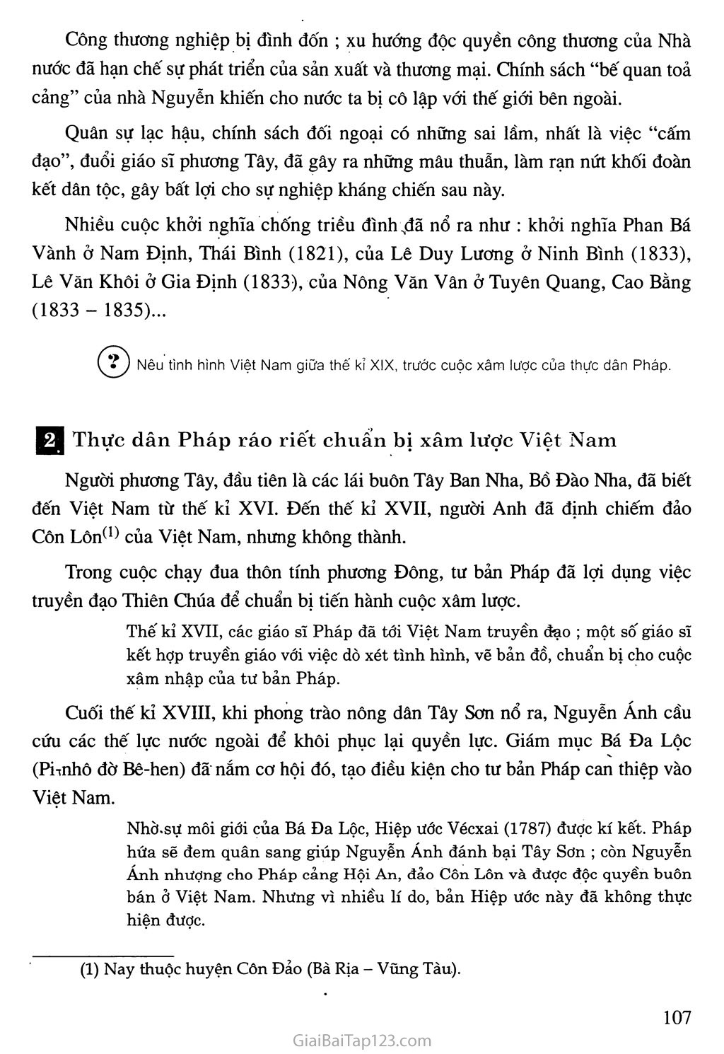 Bài 19. Nhân dân Việt Nam kháng chiến chống Pháp xâm lược (Từ năm 1858 đến trước năm 1873) trang 2