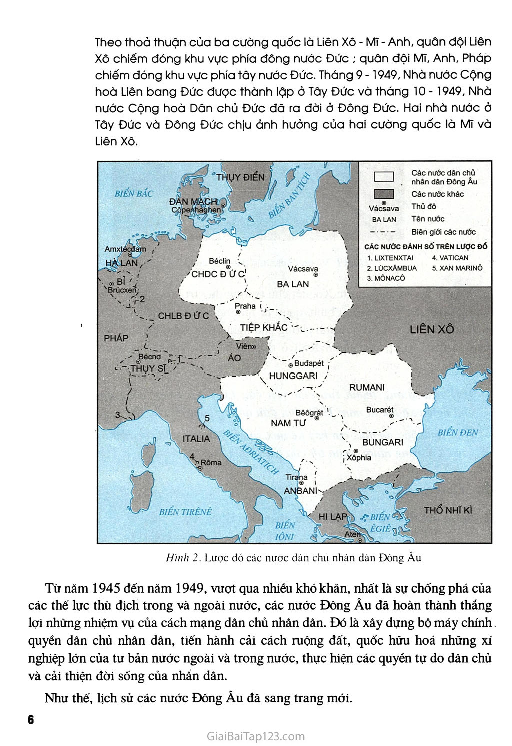 Bài 1 - Liên Xô và các nước Đông Âu từ năm 1945 đến giữa những năm 70 của thế kỉ XX trang 4