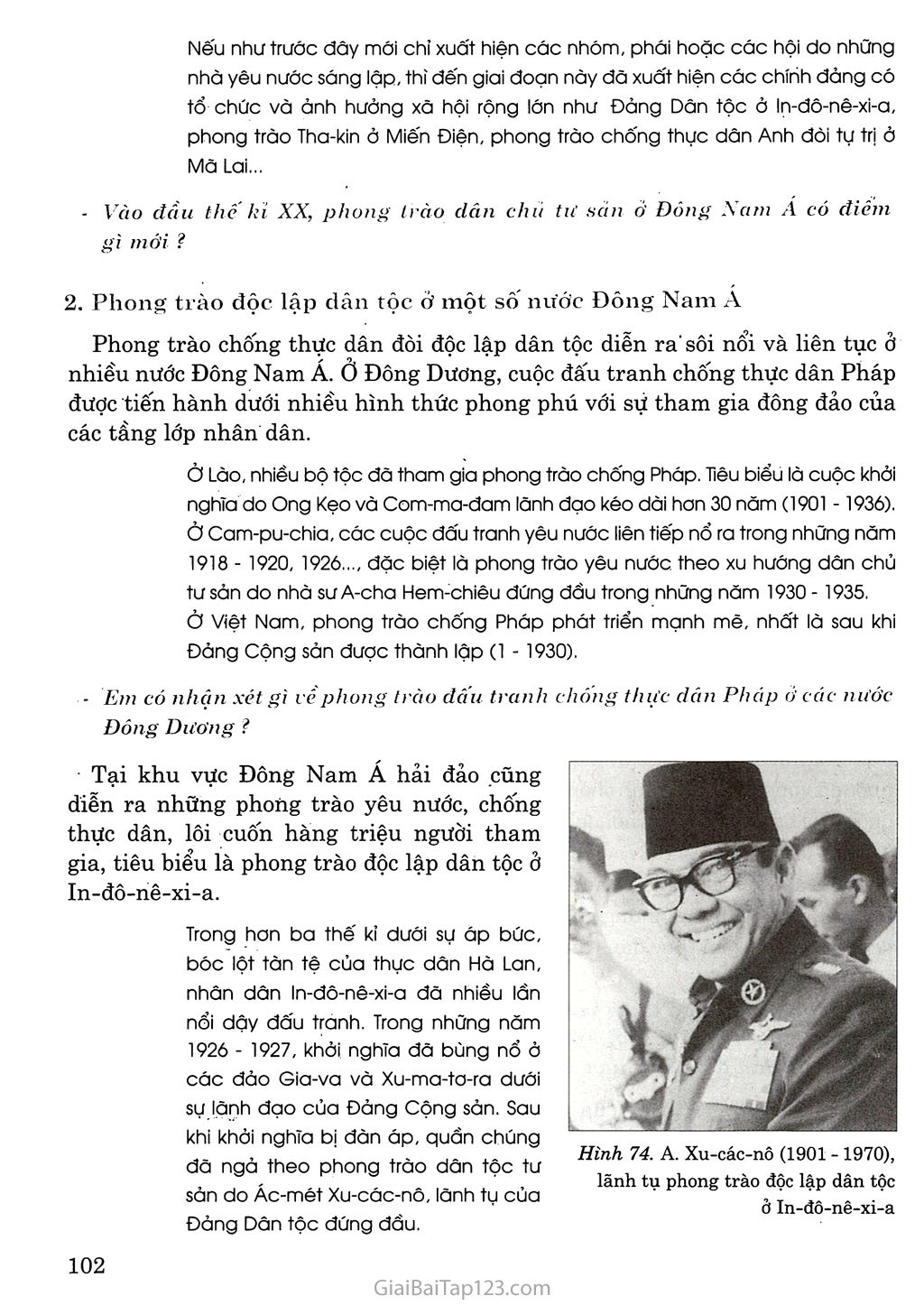 Bài 20: Phong trào độc lập dân tộc ở châu Á (1918 - 1939) trang 4