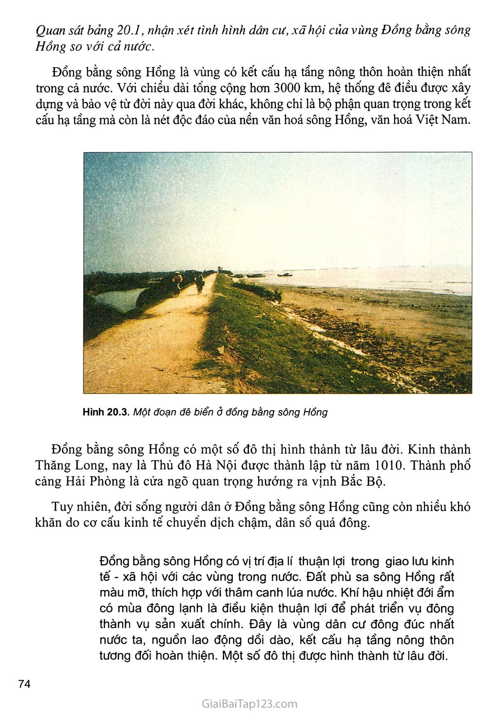 Bài 20. Vùng Đồng bằng sông Hồng trang 4