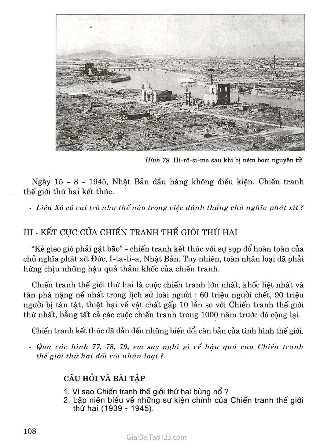 Bài 21: Chiến tranh thế giới thứ hai (1939 - 1945) trang 5