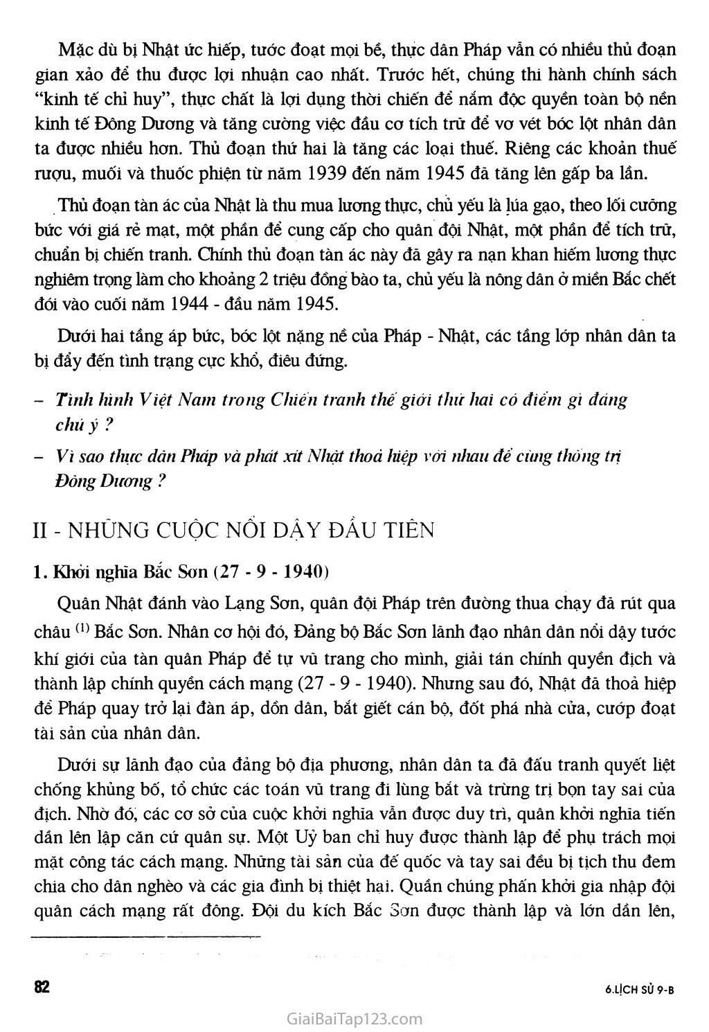 Bài 21 - Việt Nam trong những năm 1939 - 1945 trang 2