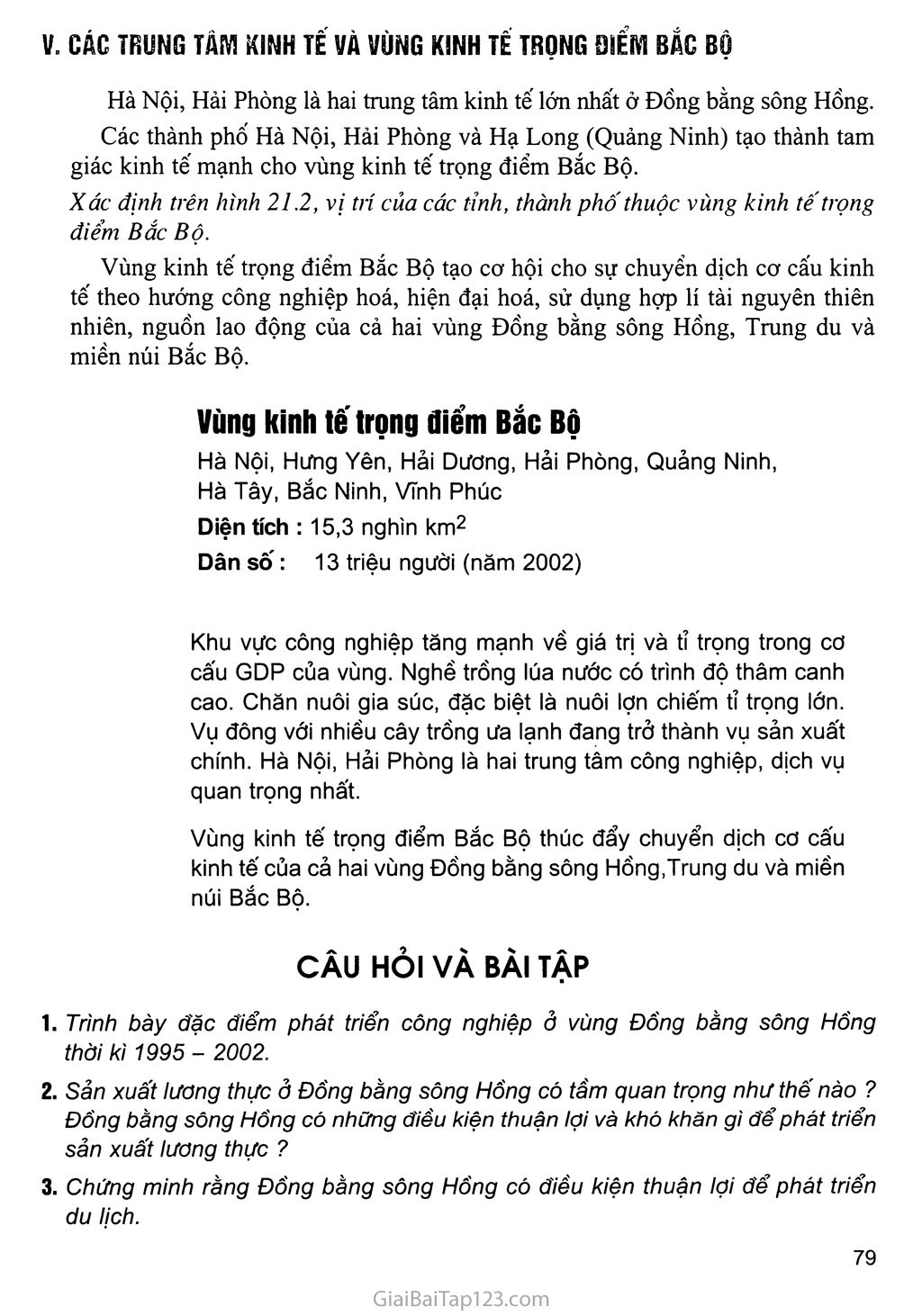 Bài 21. Vùng Đồng bằng sông Hồng (tiếp theo) trang 5
