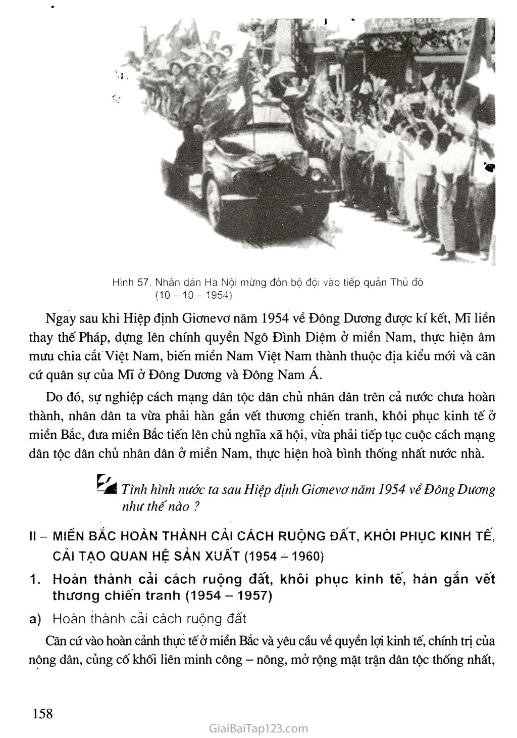 Bài 21. Xây dựng chủ nghĩa xã hội ở miền Bắc, đấu tranh chống đế quốc Mĩ và chính quyền Sài Gòn ở miền Nam (1954 - 1965) trang 2