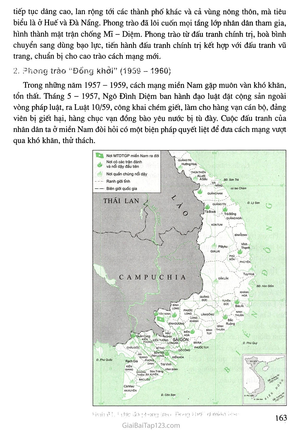 Bài 21. Xây dựng chủ nghĩa xã hội ở miền Bắc, đấu tranh chống đế quốc Mĩ và chính quyền Sài Gòn ở miền Nam (1954 - 1965) trang 7
