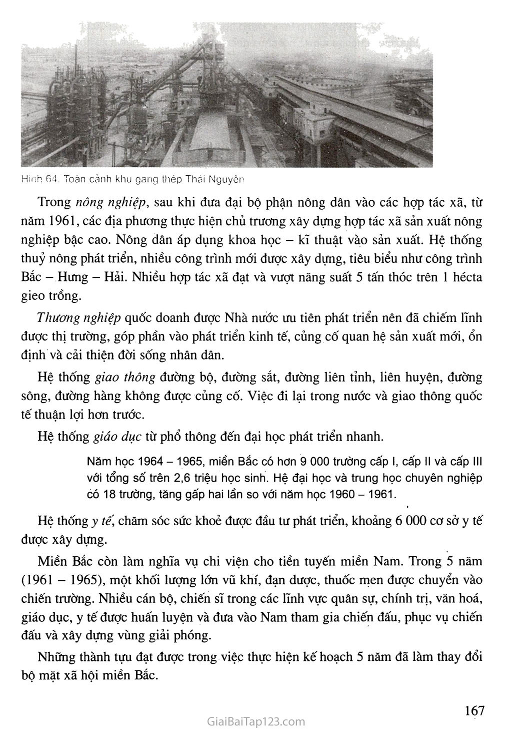 Bài 21. Xây dựng chủ nghĩa xã hội ở miền Bắc, đấu tranh chống đế quốc Mĩ và chính quyền Sài Gòn ở miền Nam (1954 - 1965) trang 11