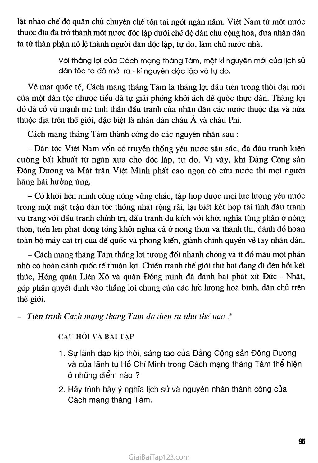 Bài 23 - Tổng khởi nghĩa tháng Tám năm 1945 và sự thành lập nước Việt Nam Dân chủ Cộng hòa trang 4