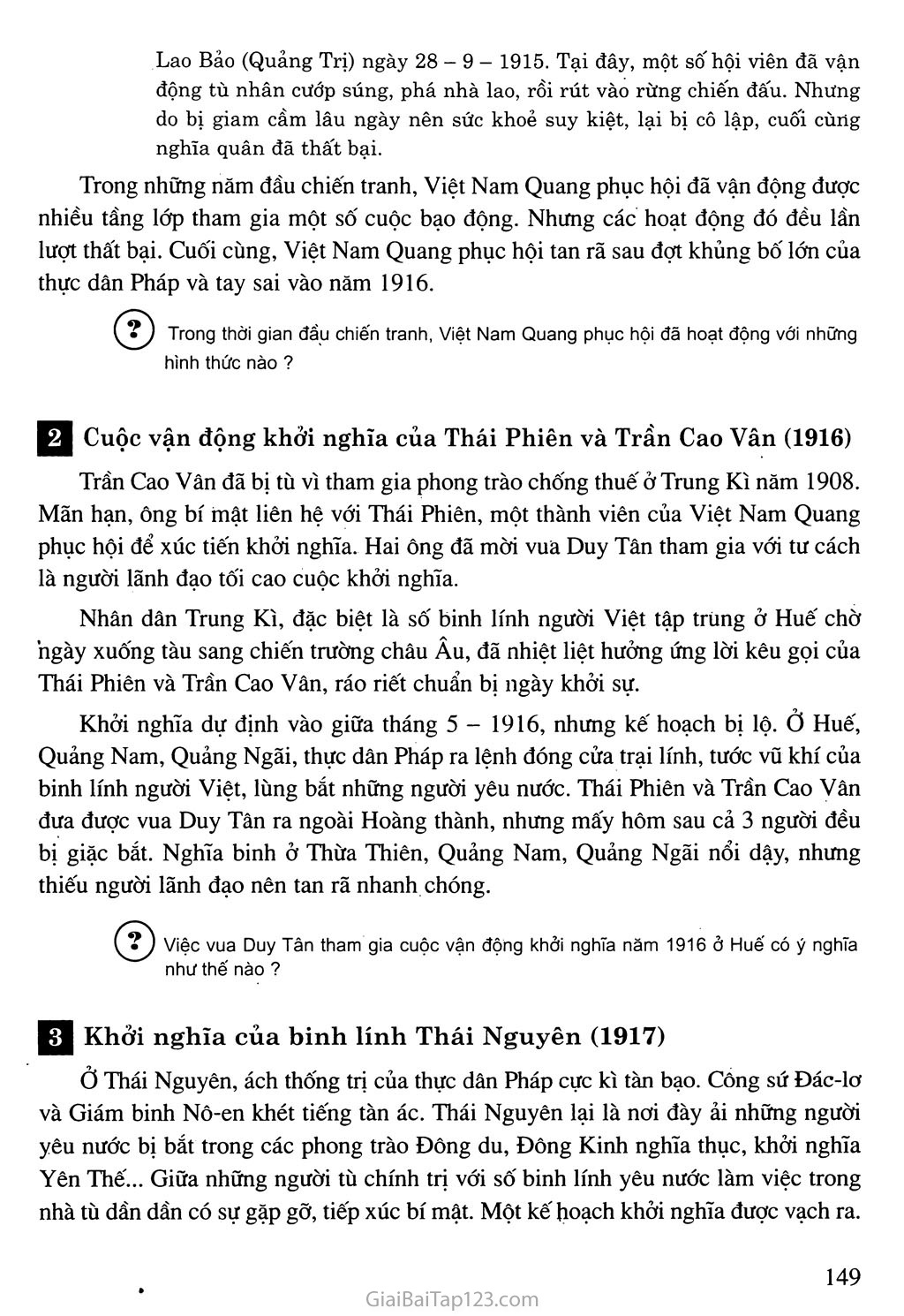 Bài 24. Việt Nam trong những năm Chiến tranh thế giới thứ nhất (1914 - 1918) trang 4