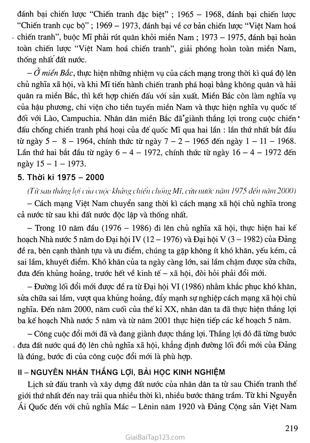 Bài 27. Tổng kết lịch sử Việt Nam từ năm 1919 đến năm 2000 trang 4