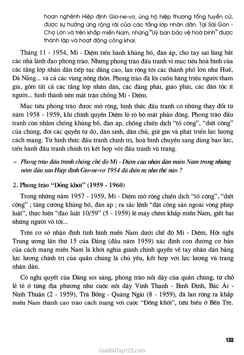 Bài 28 - Xây dựng chủ nghĩa xã hội ở miền Bắc, đấu tranh chống đế quốc Mĩ và chính quyền Sài Gòn ở miền Nam (1954 - 1965) trang 6