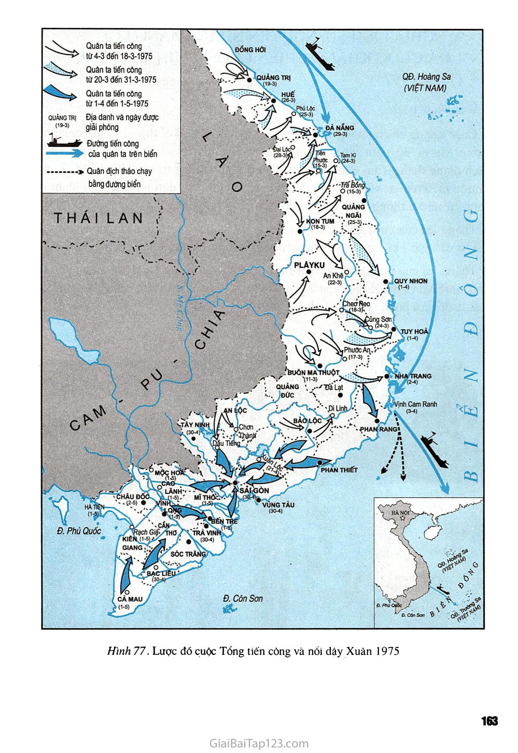 Bài 30 - Hoàn thành giải phóng miền Nam, thống nhất đất nước (1973 - 1975) trang 9