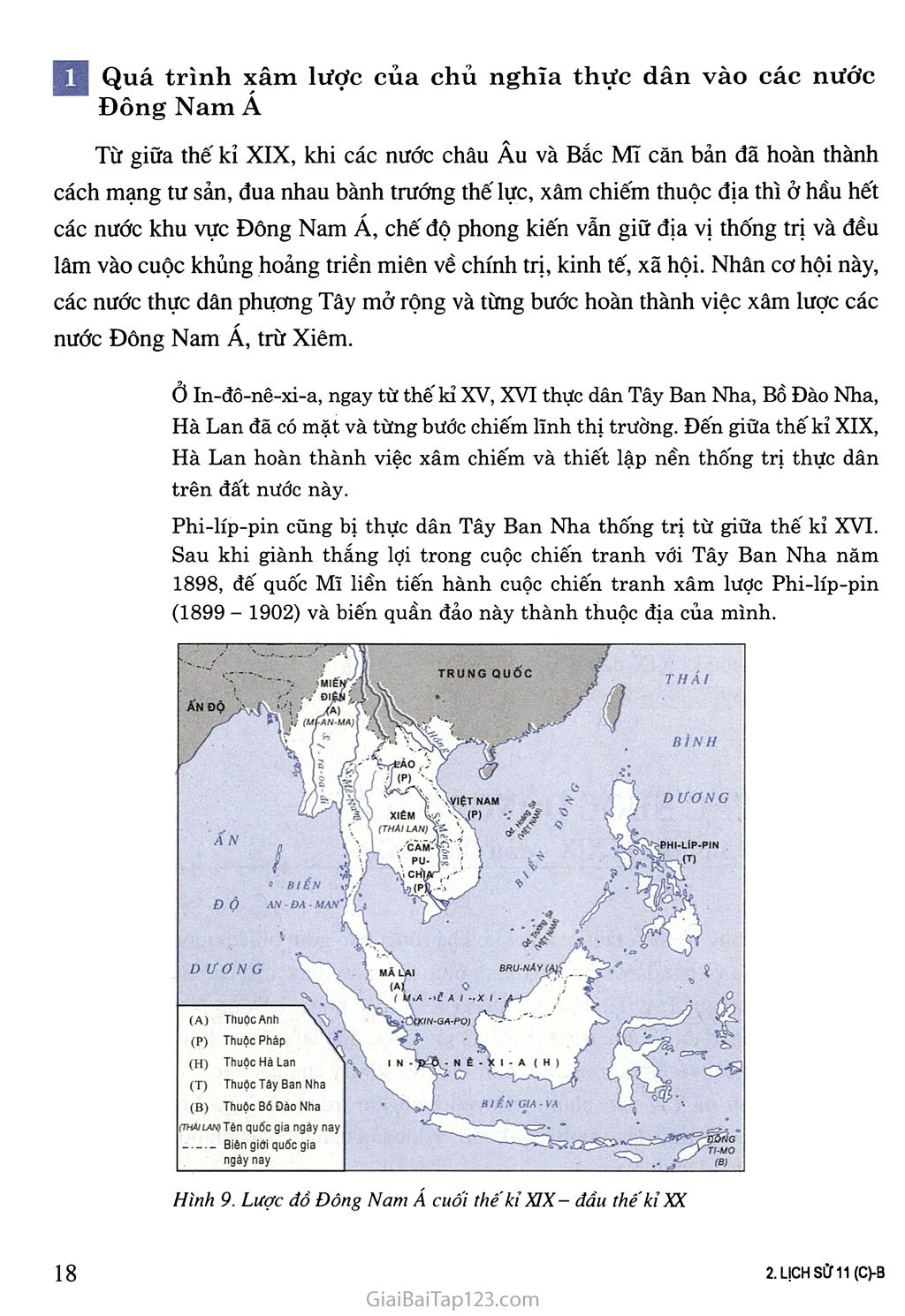 Bài 4. Các nước Đông Nam Á (Cuối thế kỉ XIX- đầu thế kỉ XX) trang 2