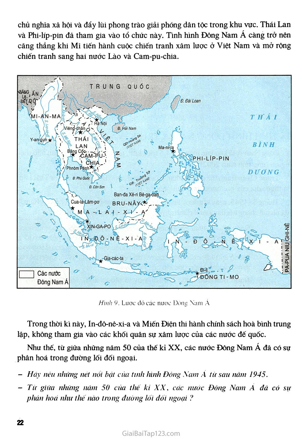 Bài 5 - Các nước Đông Nam Á trang 2