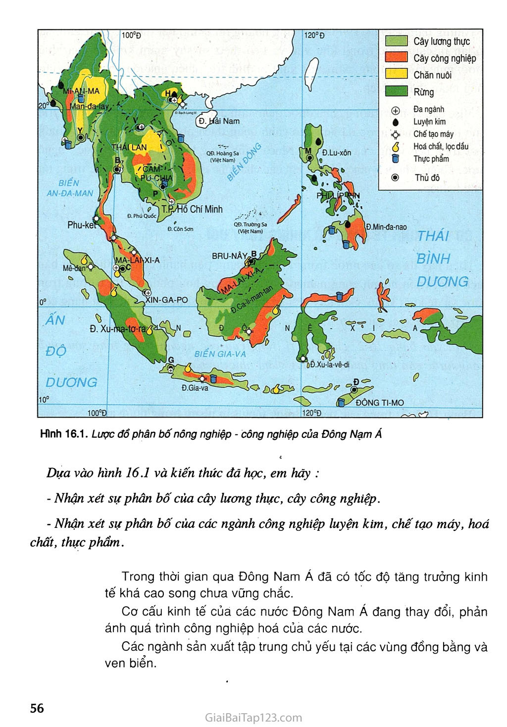 Bài 16. Đặc điểm kinh tế các nước Đông Nam Á trang 3