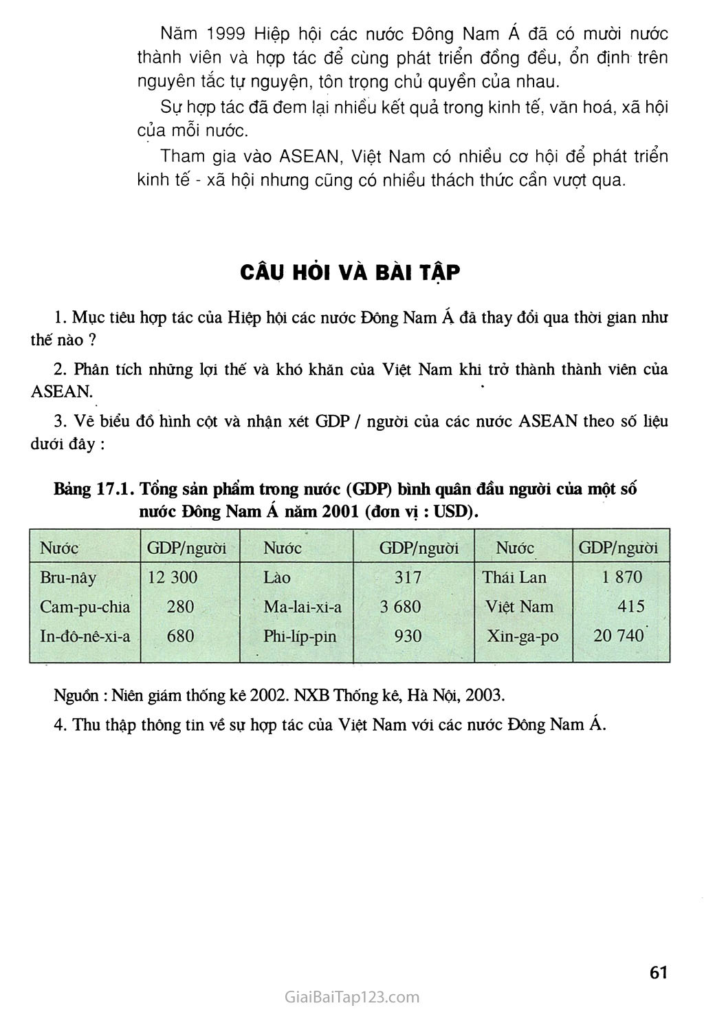Bài 17. Hiệp hội các nước Đông Nam Á (ASEAN) trang 4
