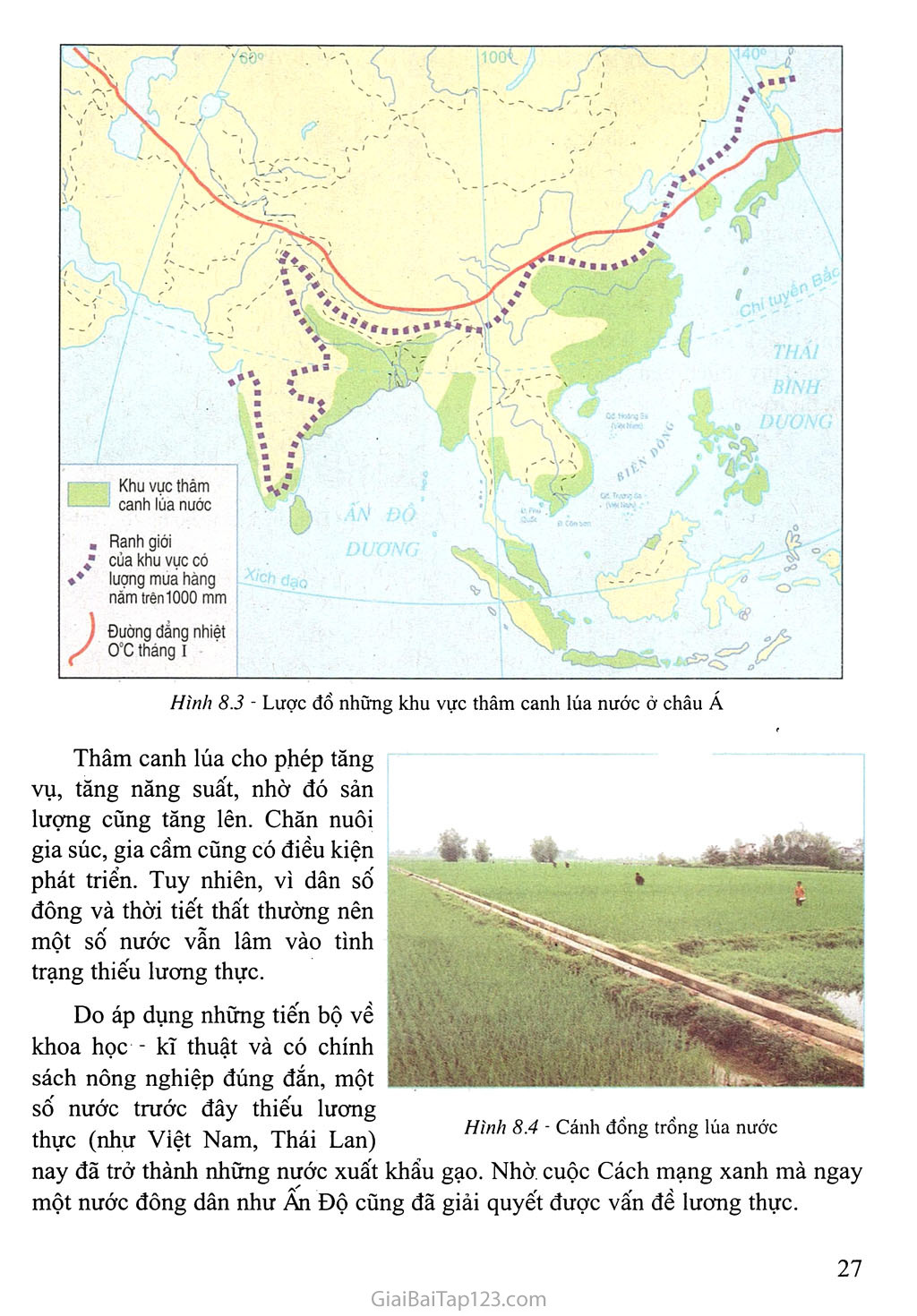 Bài 8: Các hình thức canh tác trong nông nghiệp ở đới nóng trang 2