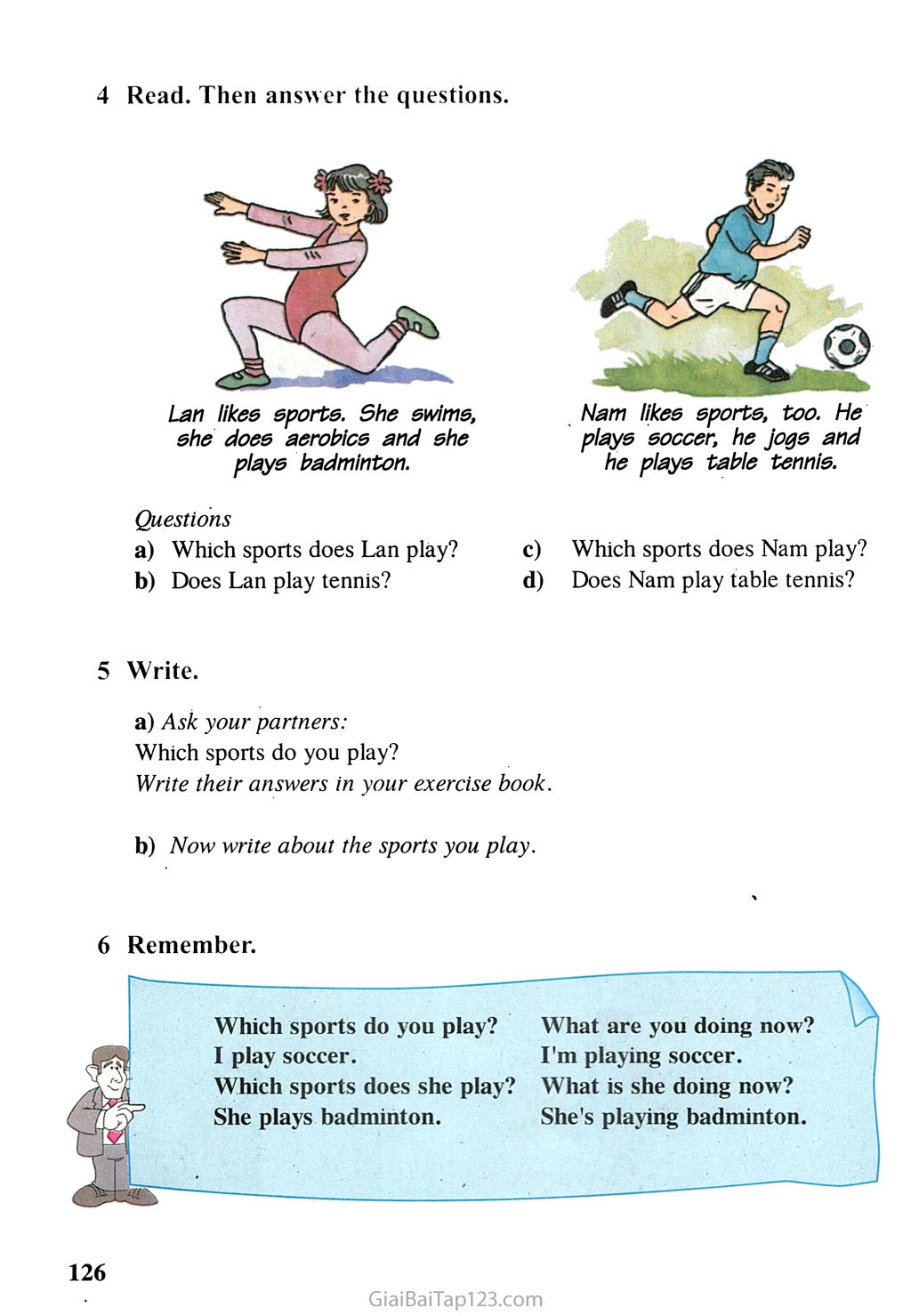 Unit 12: Sports and pastimes trang 3