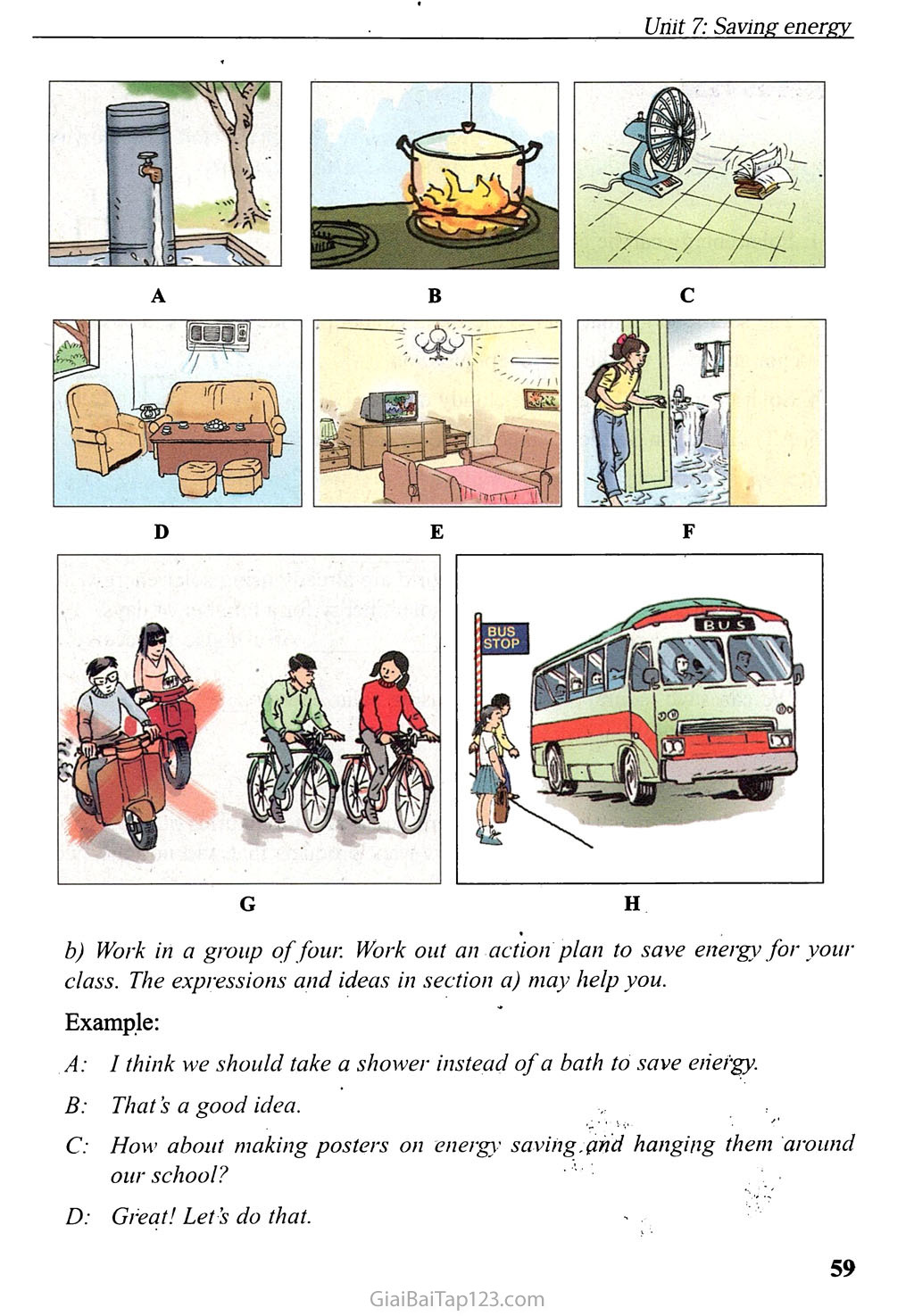 Unit 7: Saving energy trang 3