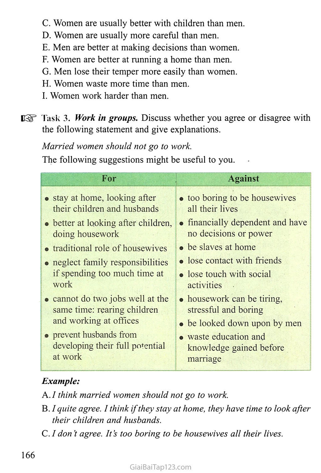 Unit 15: WOMEN IN SOCIETY trang 5