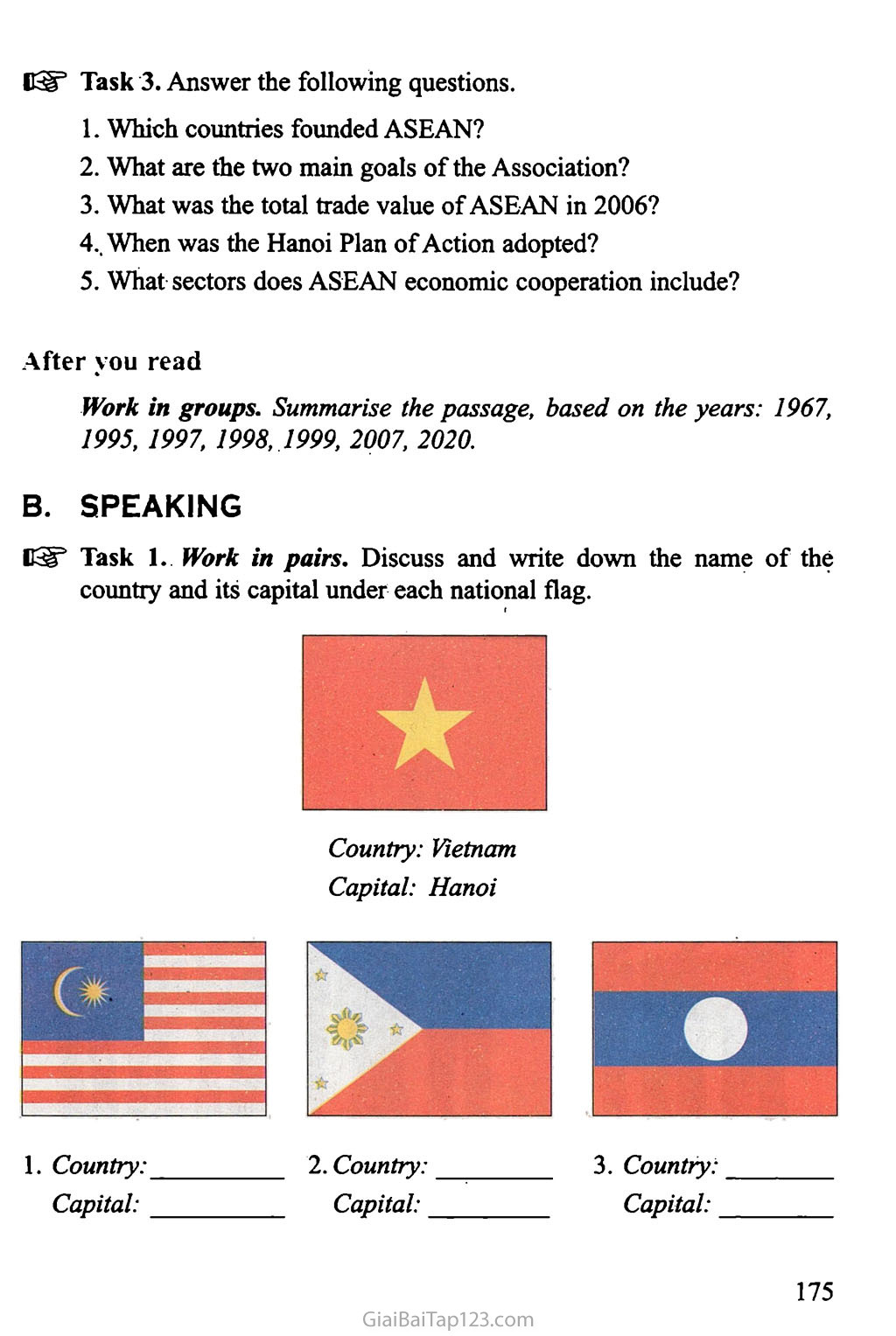 Unit 16: THE ASSOCIATION OF SOUTHEAST ASIAN NATIONS trang 4