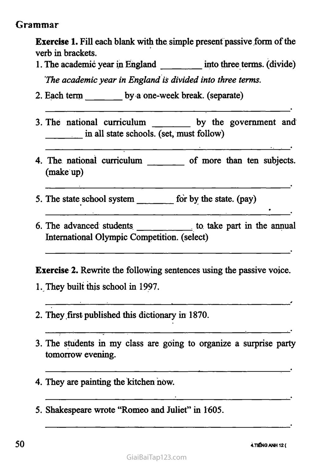 Unit 4: SCHOOL EDUCATION SYSTEM trang 7