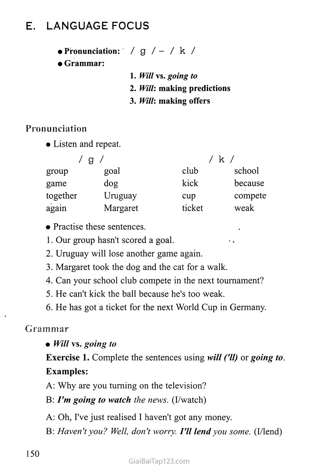 Unit 14: THE WORLD CUP trang 9