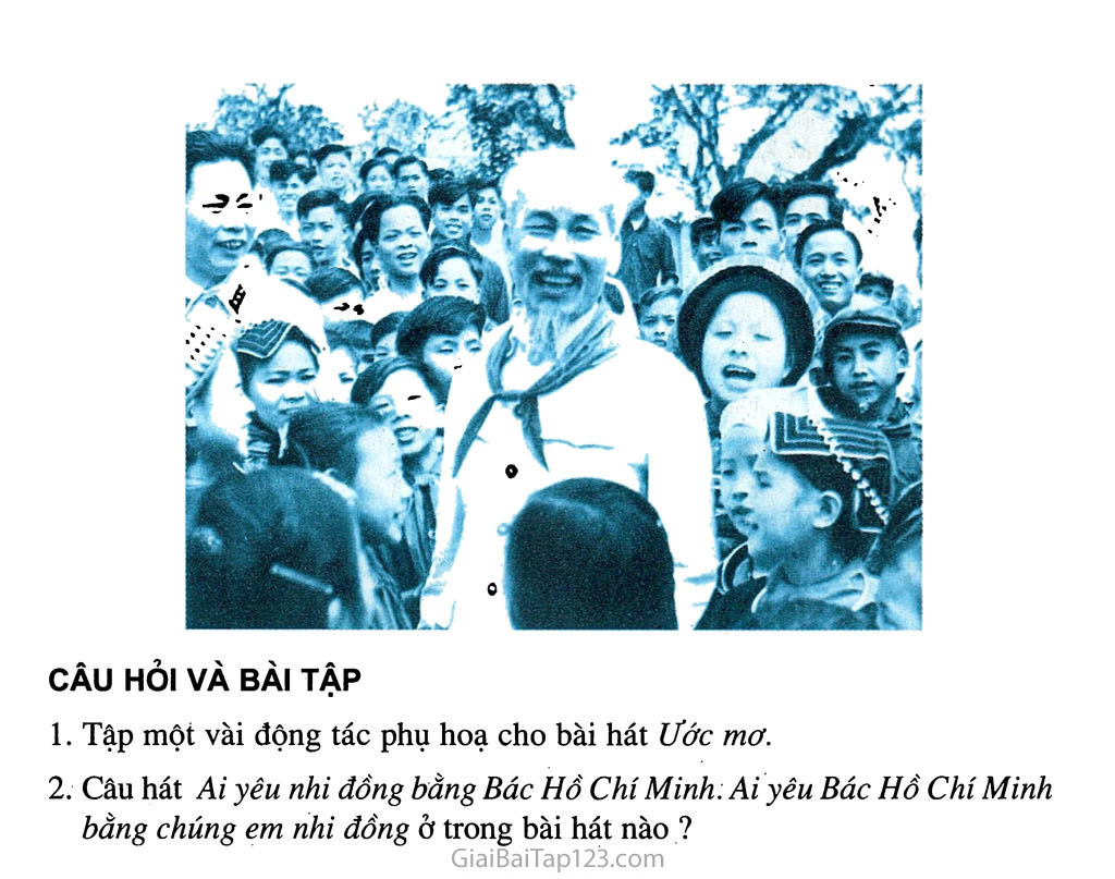 Tiết 13. Ôn tập bài hát: Ước mơ - Tập đọc nhạc: TĐN số 4 trang 2