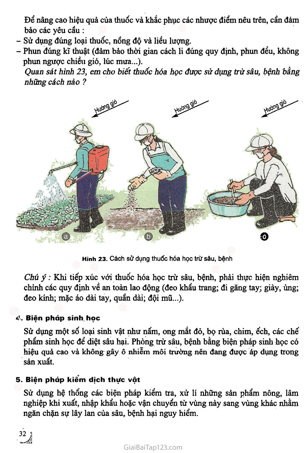 Bài 13. PHÒNG TRỪ SÂU, BỆNH HẠI trang 3