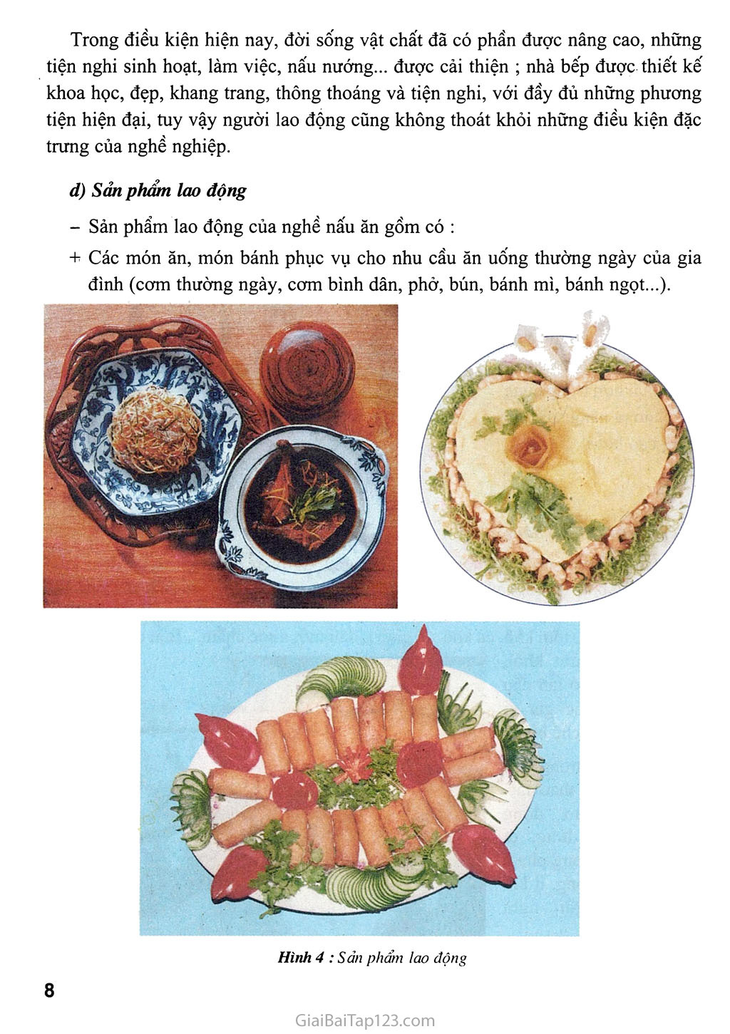 SGK Công Nghệ 9 - Bài 1. Giới thiệu nghề nấu ăn