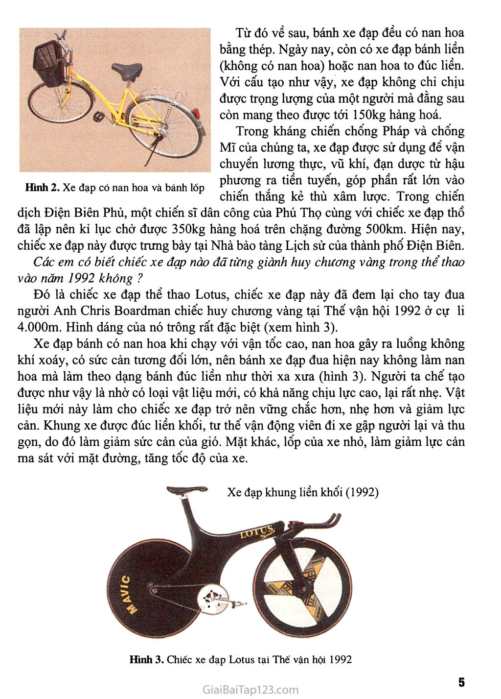 Bài 1. Giới thiệu nghề sửa chữa xe đạp trang 2