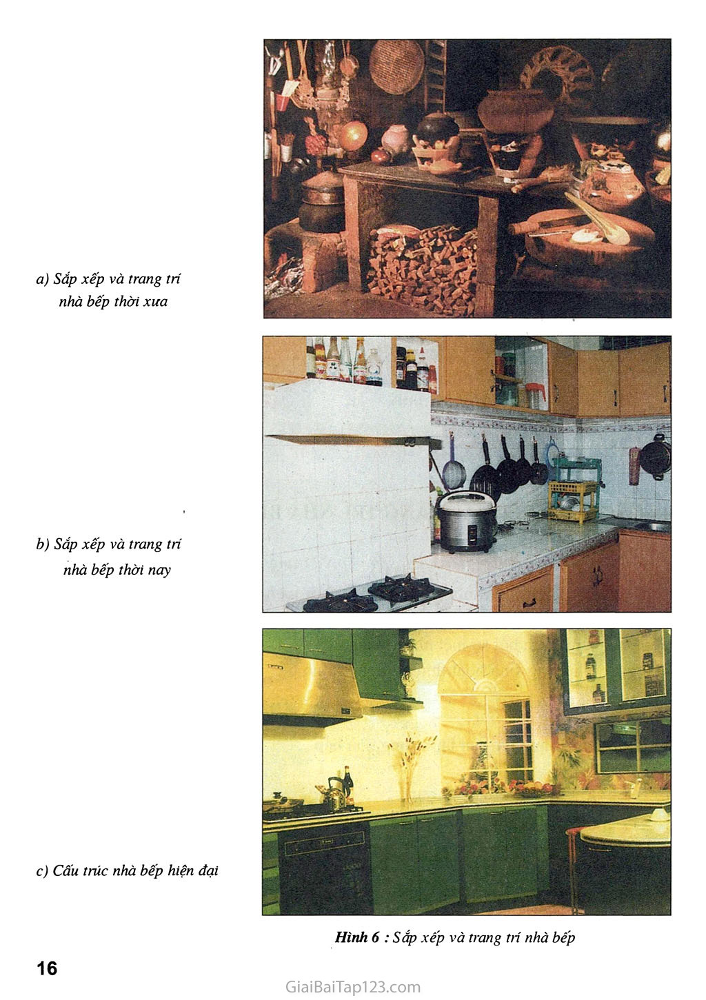 Bài 3. Sắp xếp và trang trí nhà bếp trang 2