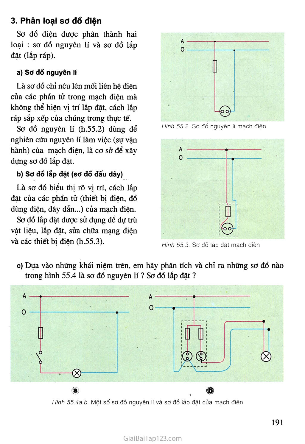 SGK Công Nghệ 8 - Bài 55. Sơ thiết bị điện