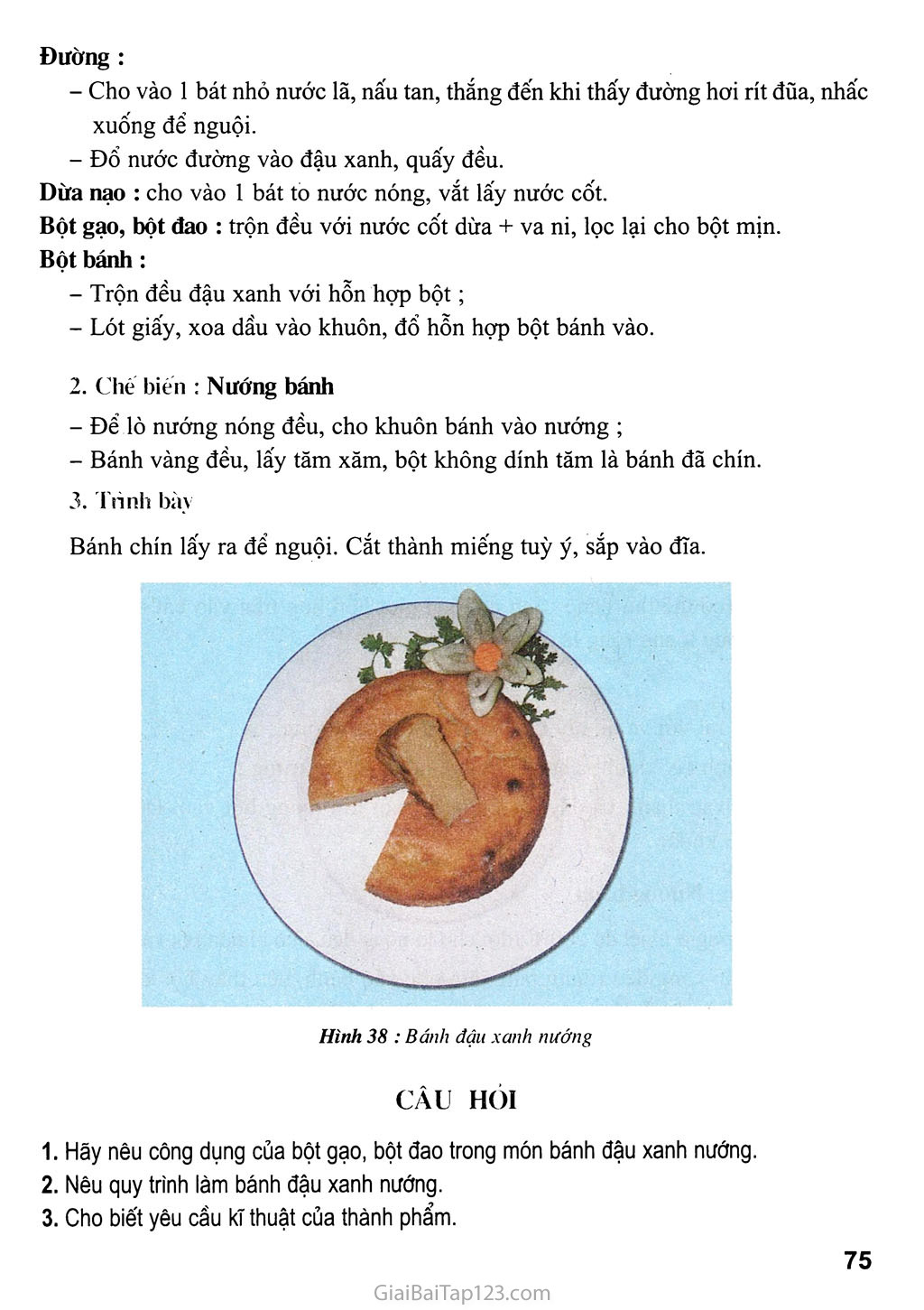 Bánh đậu xanh nướng trang 2
