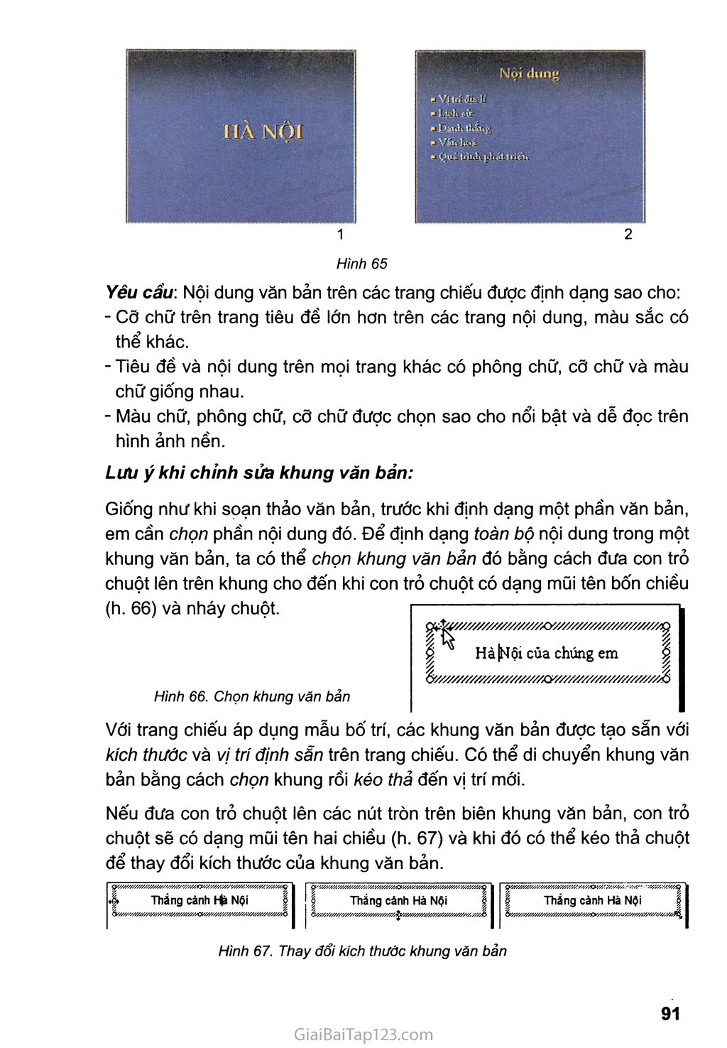 Bài thực hành 6. Thêm màu sắc cho bài trình chiếu trang 4