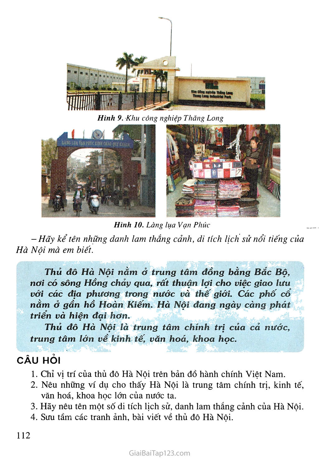 Bài 15. Thủ đô Hà Nội trang 4