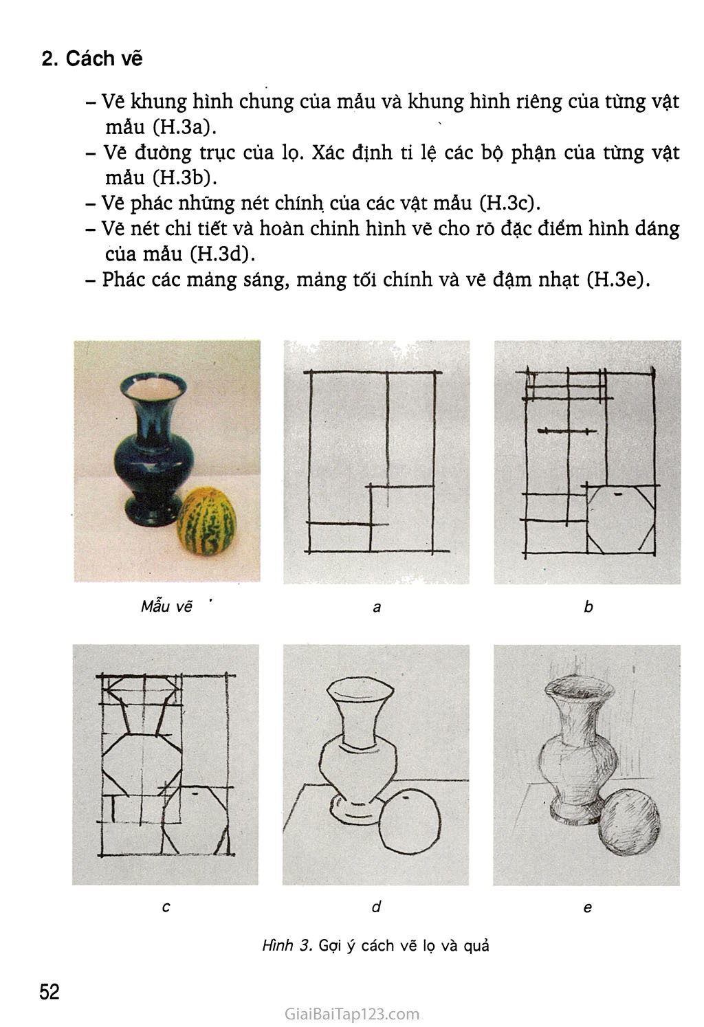 Mĩ thuật 6 bài 4  Vẽ theo mẫu hình hộp và hình cầu  Hướng dẫn vẽ theo mẫu   Center ART  YouTube