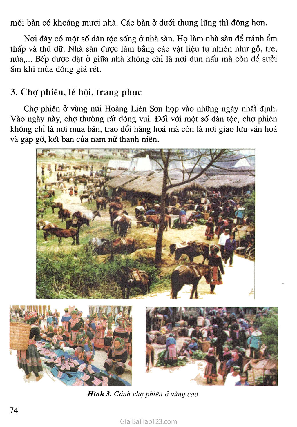 SGK Lịch Sử và Địa Lí 4 - Bài 2. Một số dân tộc ở Hoàng Liên Sơn