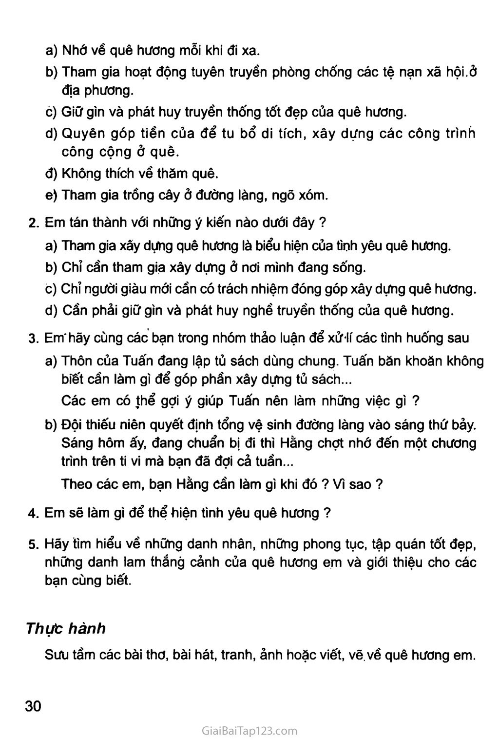 Bài 9. Em yêu quê hương trang 3 Bài 9. Em yêu quê hương trang 3