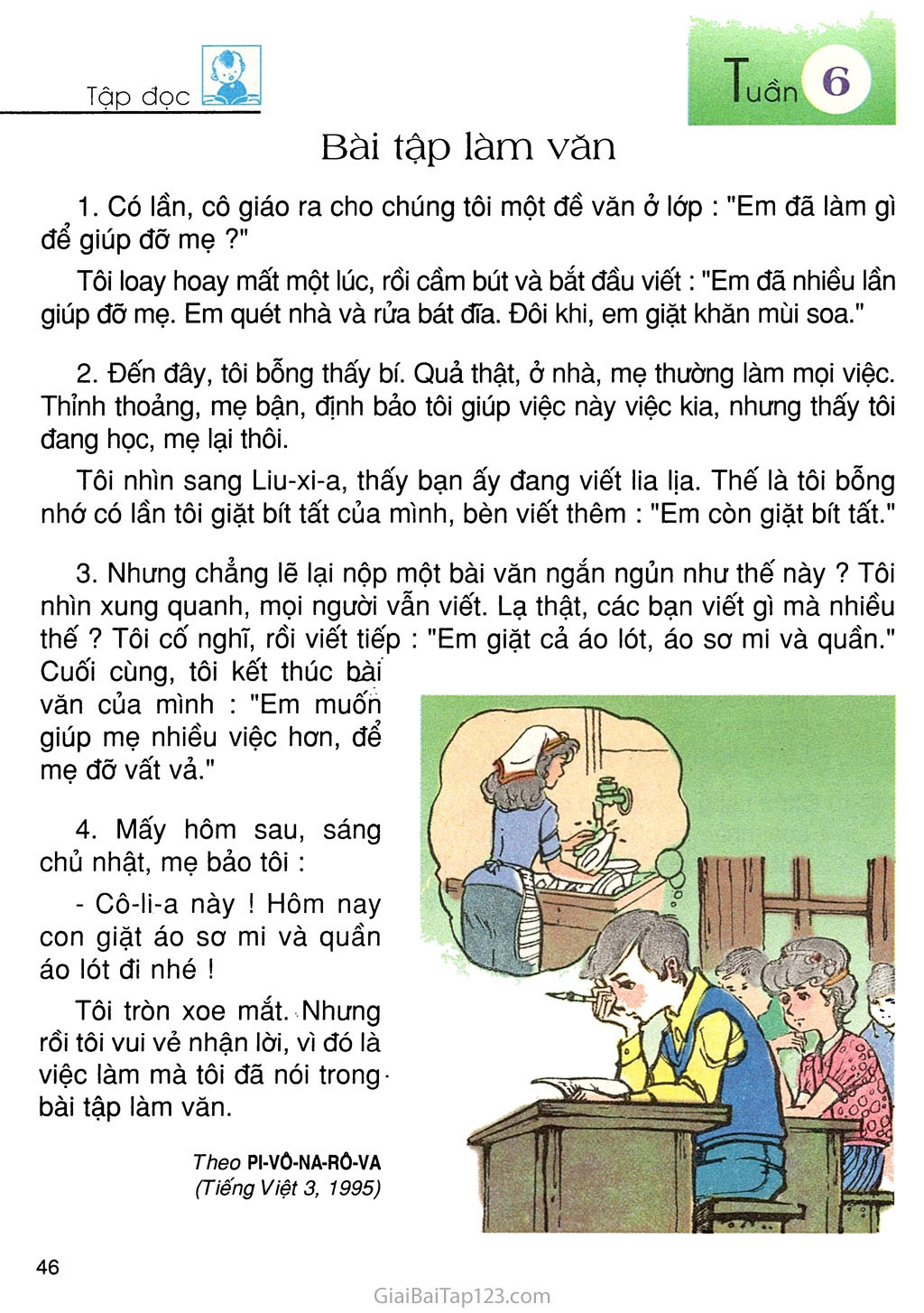 Tuần 6 - Chủ điểm: TỚI TRƯỜNG trang 1 Tuần 6 - Chủ điểm: TỚI TRƯỜNG trang 1