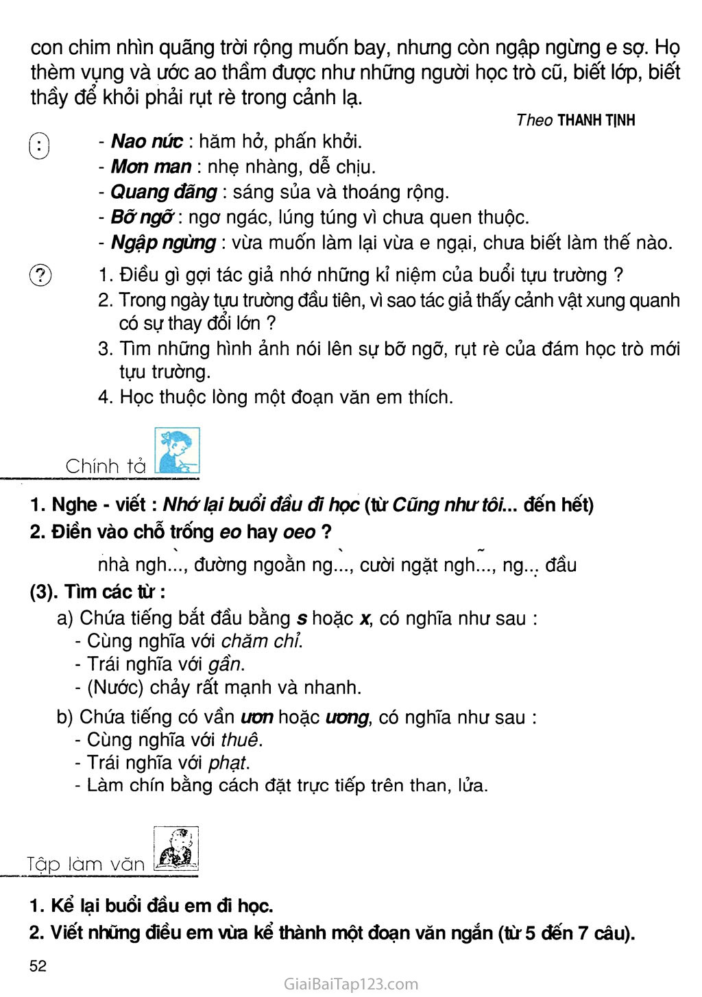 Tuần 6 - Chủ điểm: TỚI TRƯỜNG trang 7 Tuần 6 - Chủ điểm: TỚI TRƯỜNG trang 7