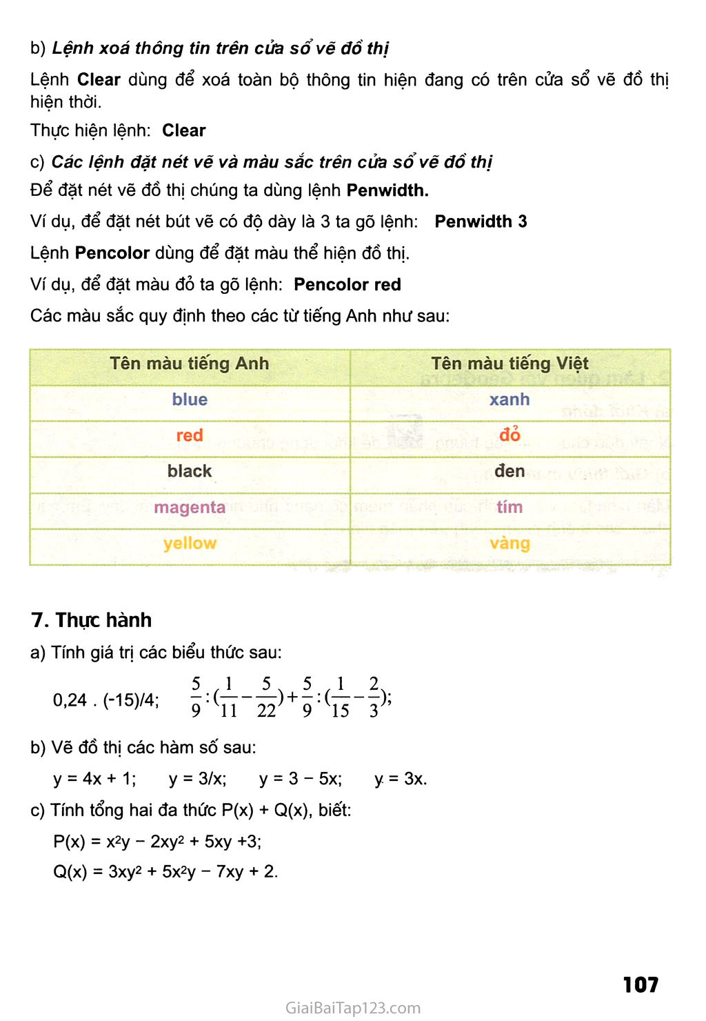 Bài 11. Học Toán với Toolkit Math trang 8
