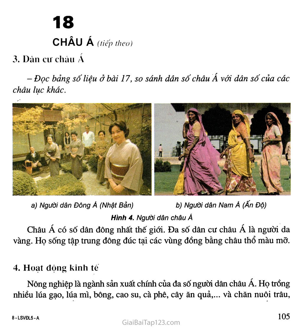 Bài 18. Châu Á (tiếp theo) trang 1