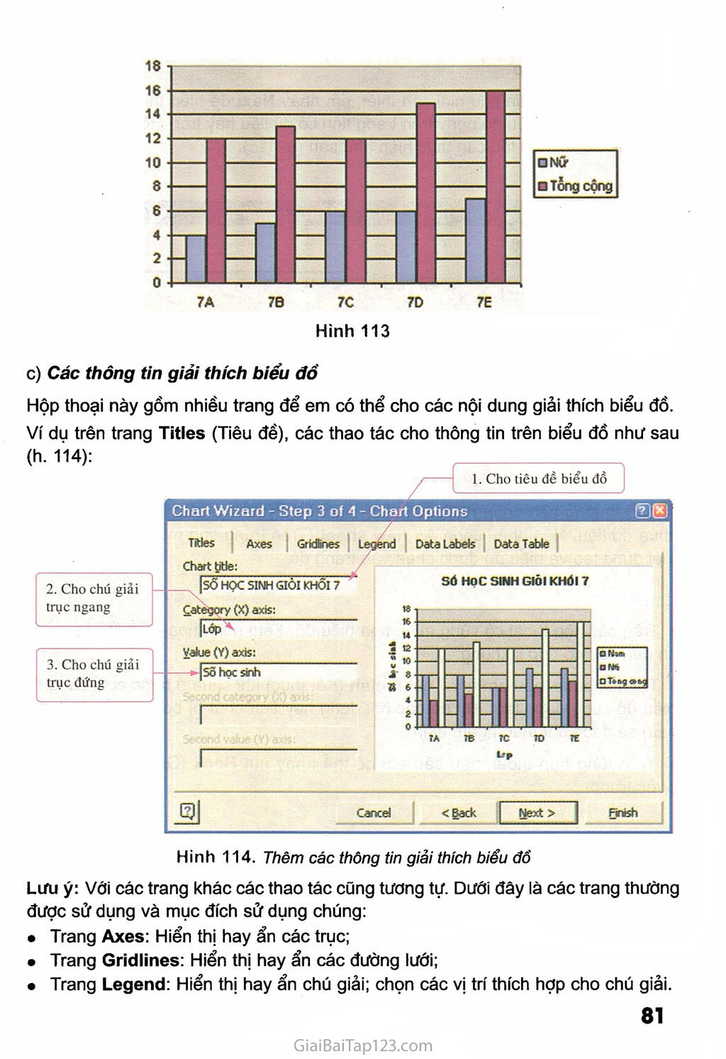 Bài 9. Trình bày dữ liệu bằng biểu đồ trang 7