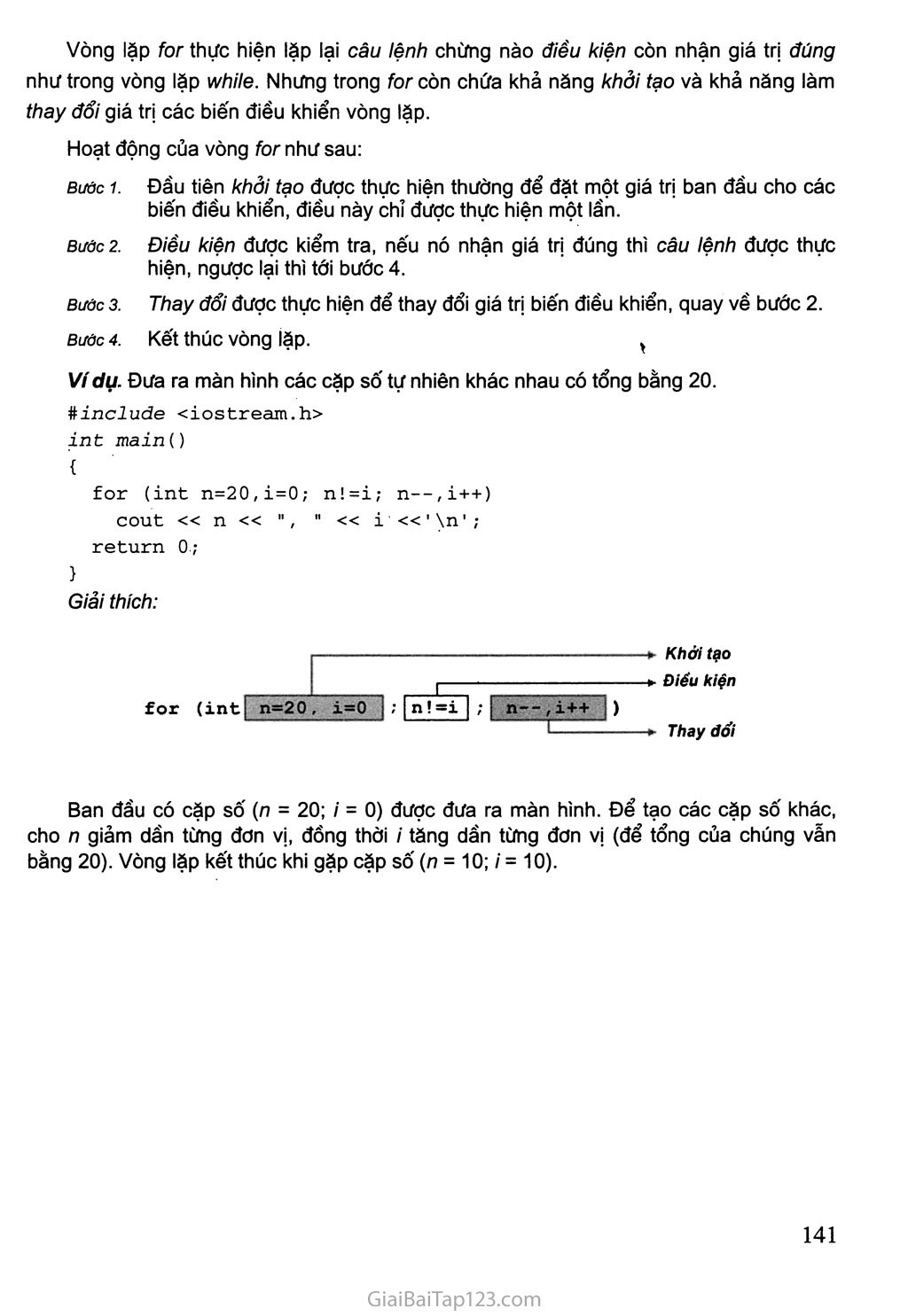 Câu lệnh rẽ nhánh và lặp trong C++ trang 3