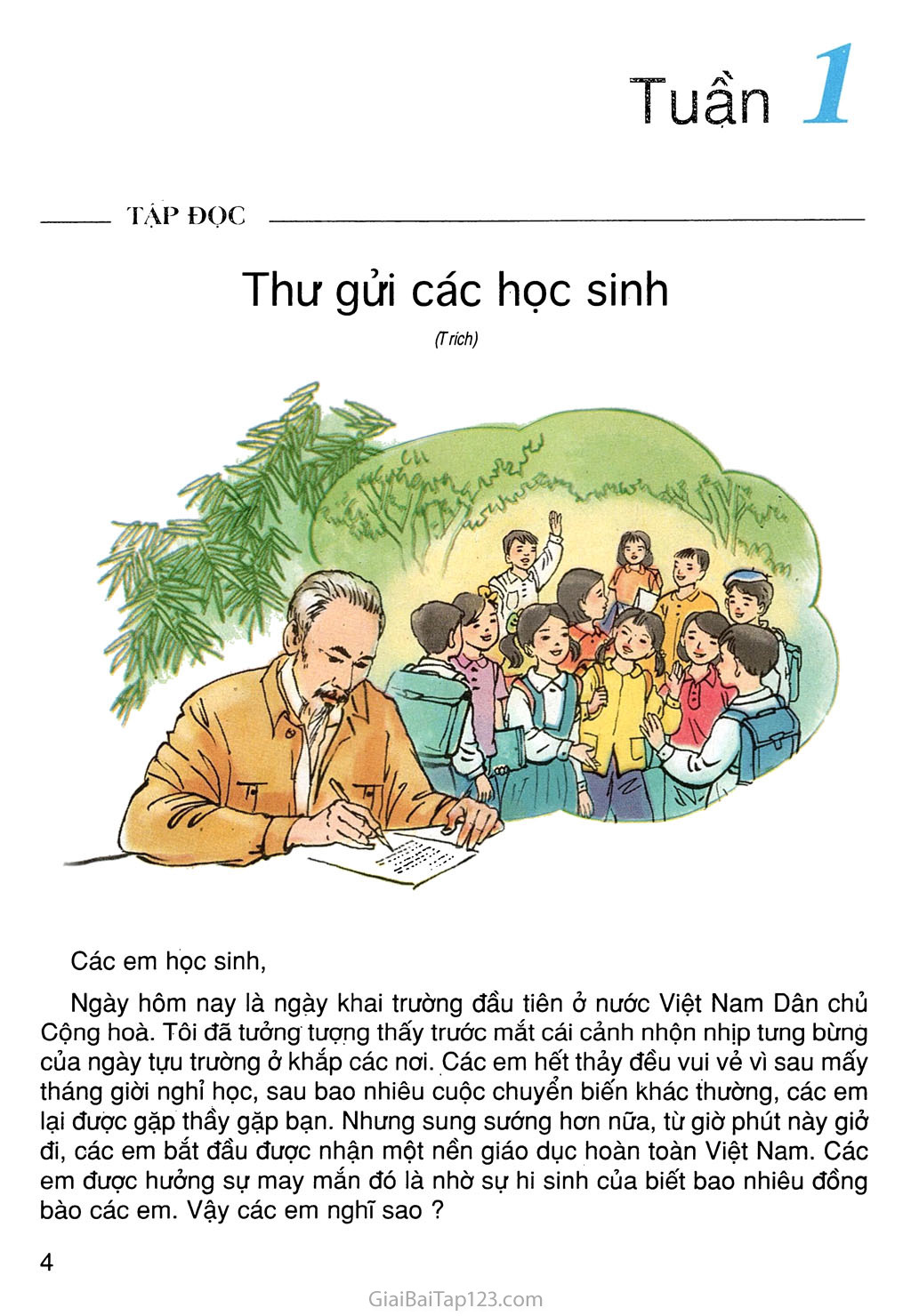 Tuần 1 - Chủ điểm: Việt Nam - Tổ quốc em trang 2