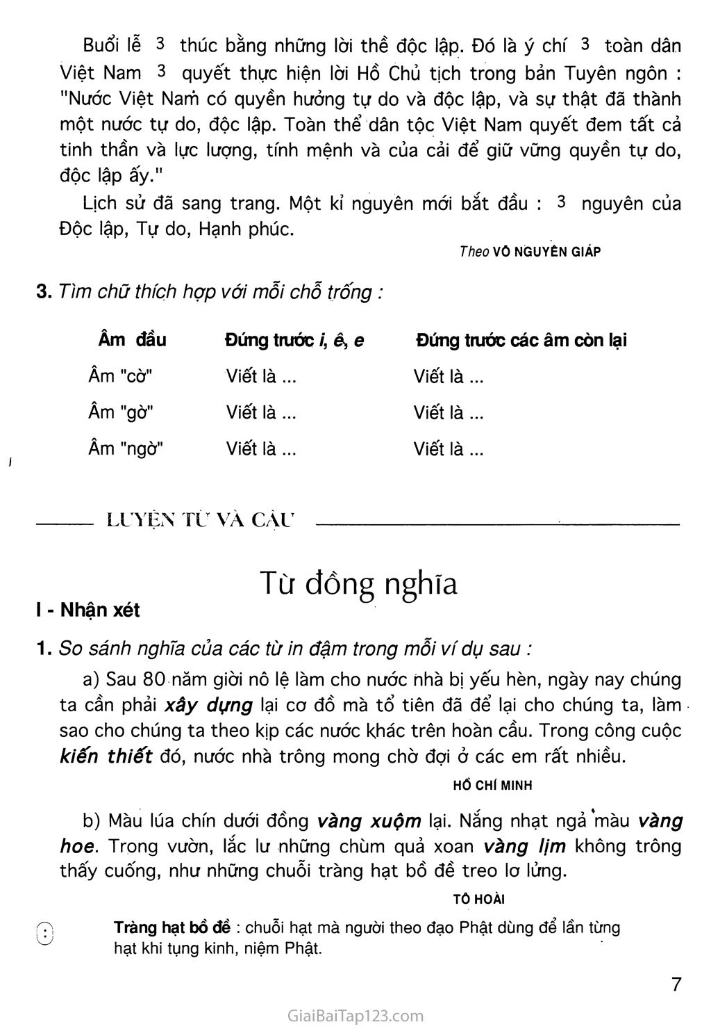 Tuần 1 - Chủ điểm: Việt Nam - Tổ quốc em trang 5
